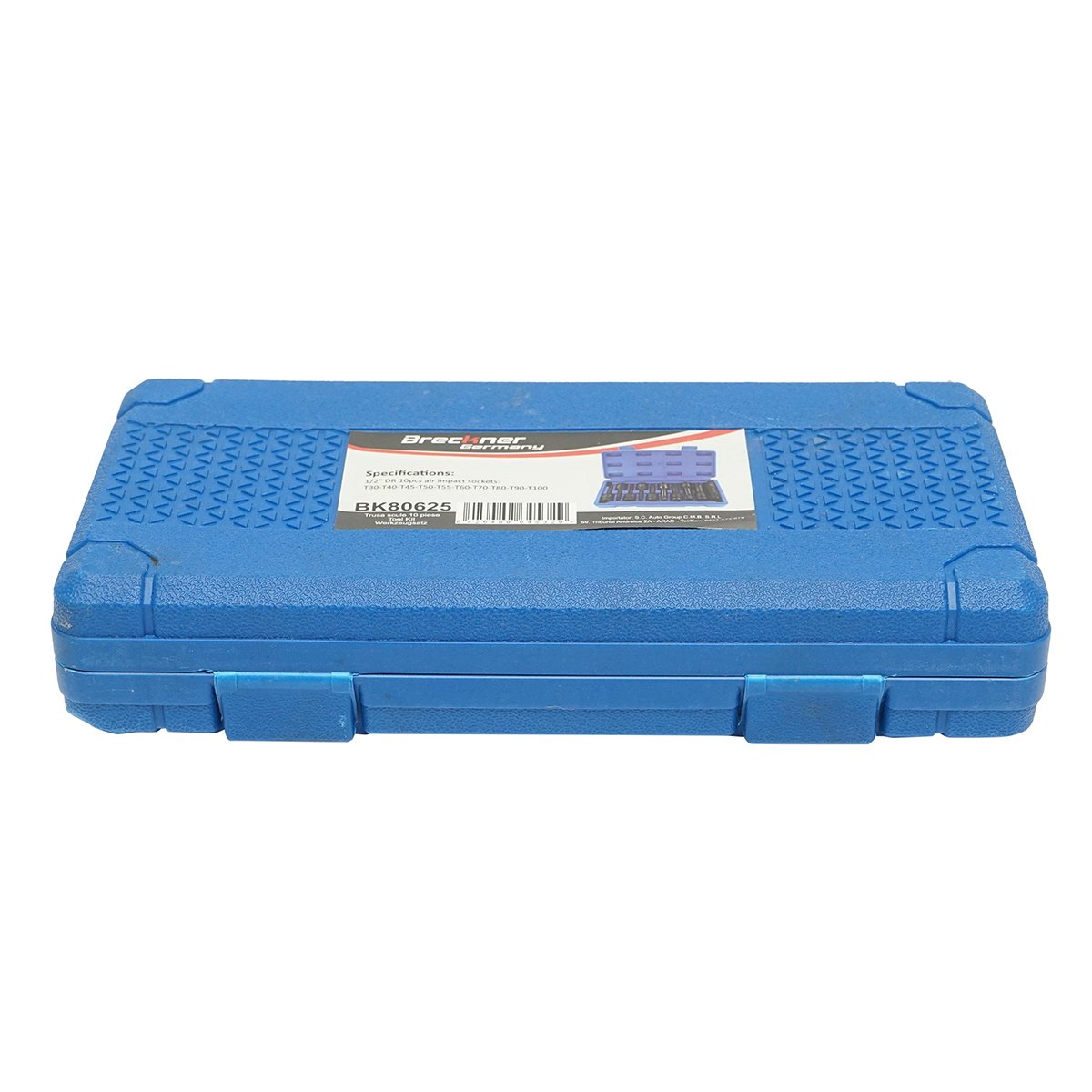 Trusa chei tubulare 1/2 de impact torx 10 piese Breckner Germany